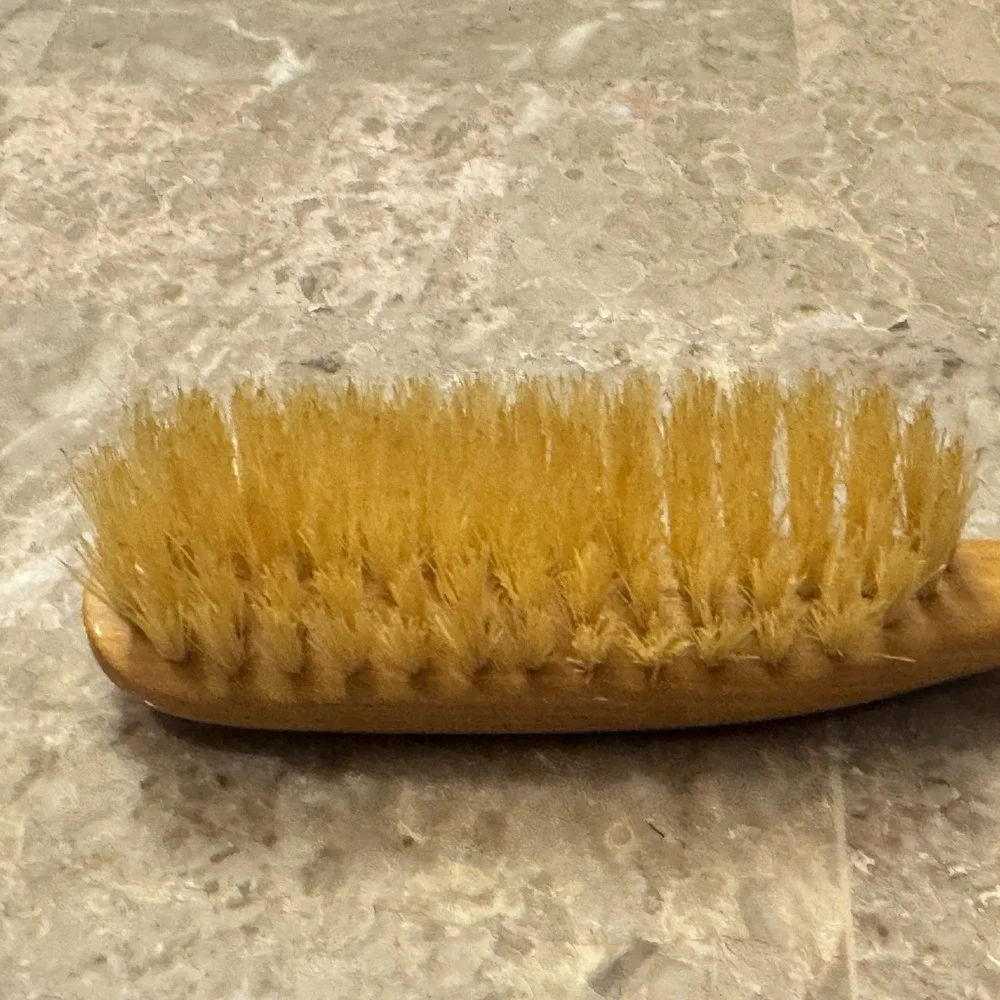 Vtg Ogilvie Sisters Professional Pure Bristle Wood Hair Brush Dorothy Gray RARE